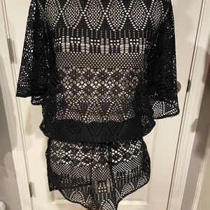 Ralph Lauren Black swimsuit cover up